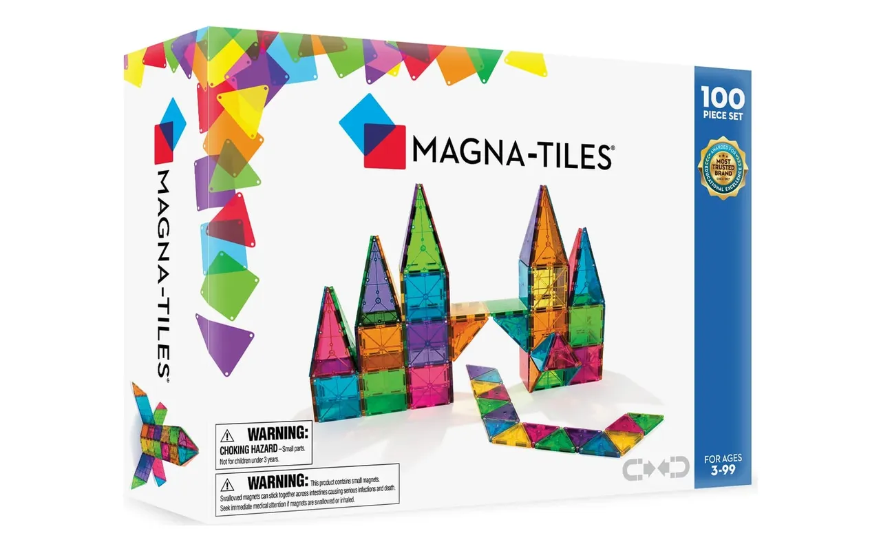 100-Piece Set, product image from Magna-Tiles