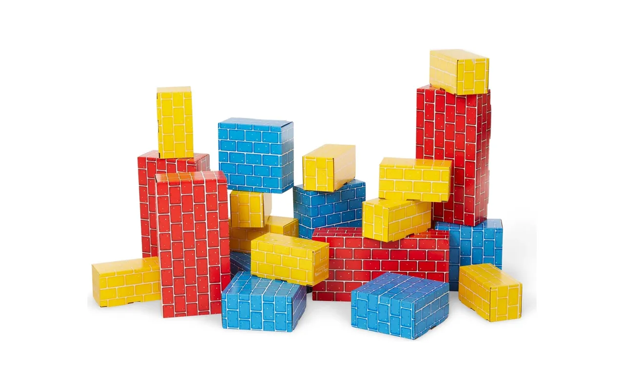 Deluxe Jumbo Cardboard Blocks, product image from Melissa and Doug